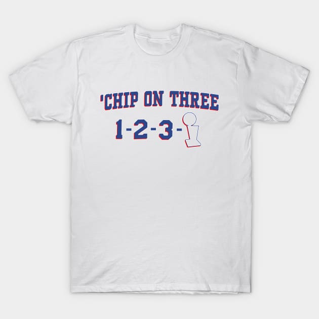 Hands in, 'Chip on Three T-Shirt by OptionaliTEES